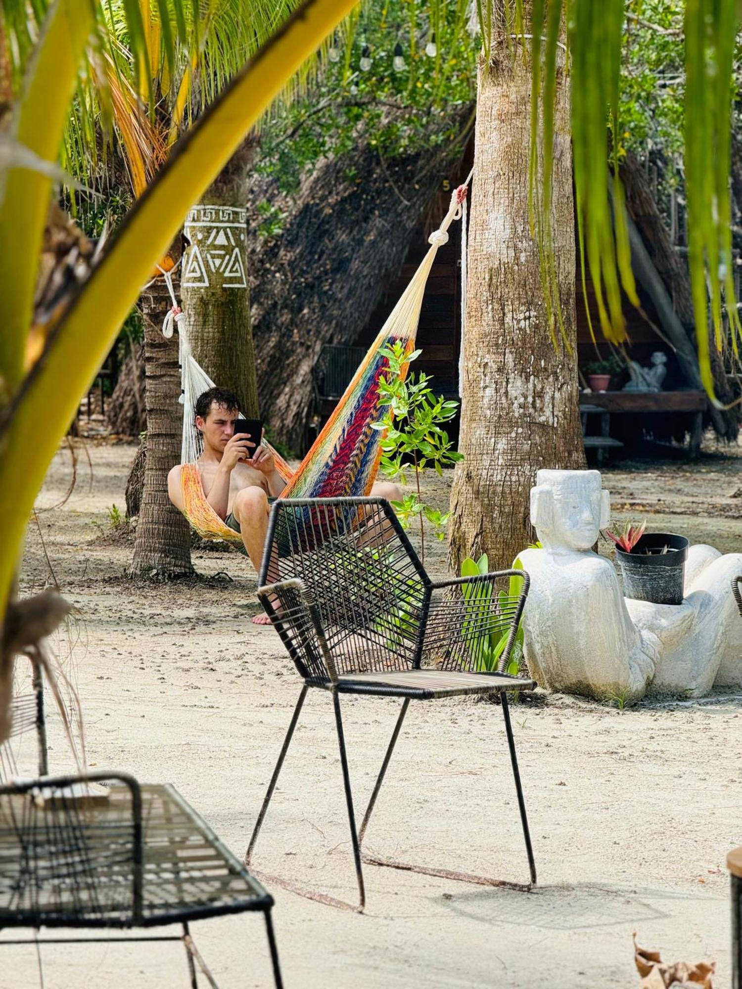 La Aldea Holbox Cabanas Y Camping Ngoại thất bức ảnh